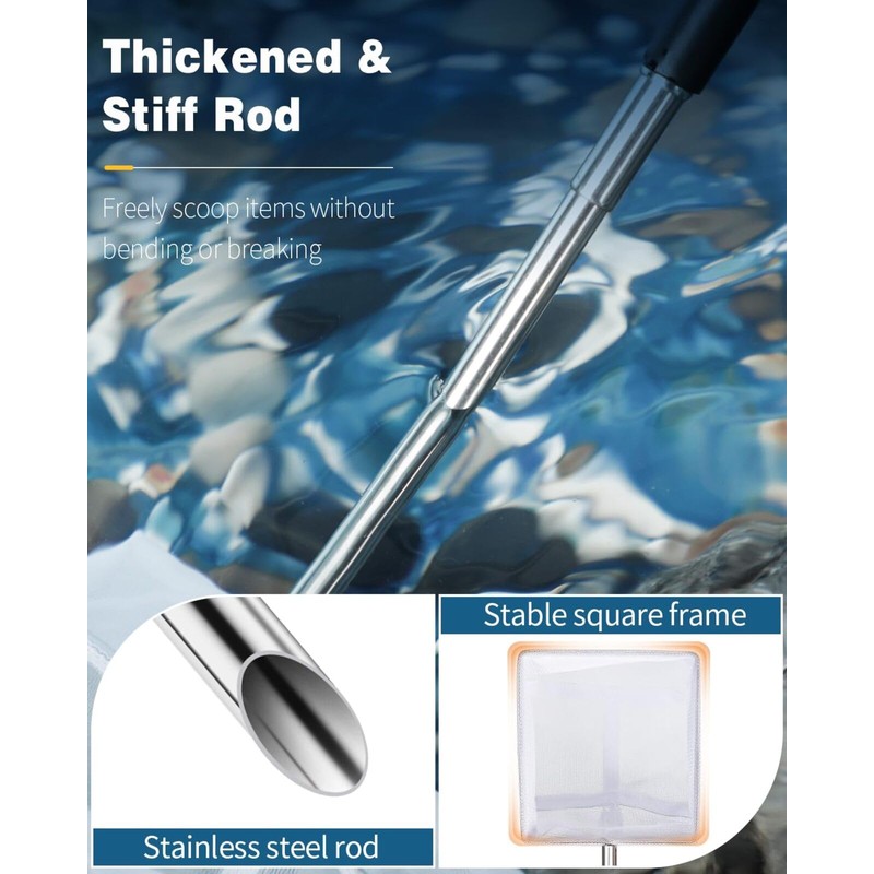 Aquarium Shrimp Net 5/7.5/10 cm Tiny Fish Tank Net with