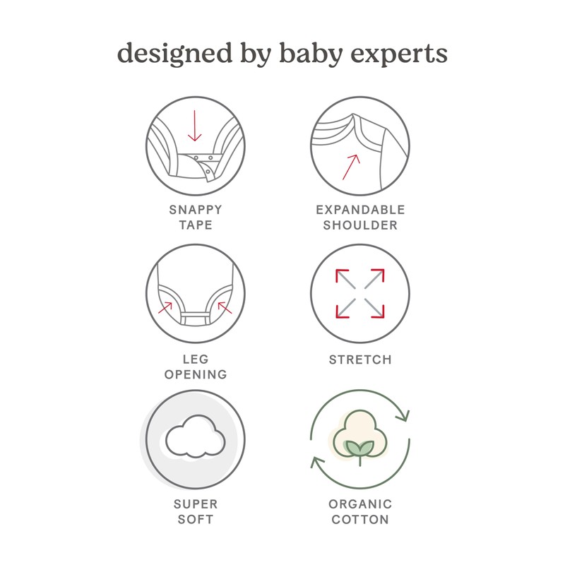 Huggies 5-Pack Everyday Bodysuit