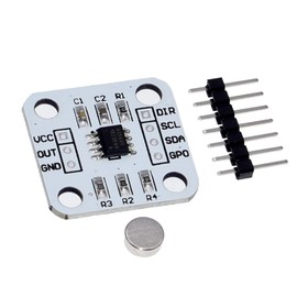 HiLetgo 2pcs AS5600 Magnetic Encoder Magnetic Angle Measurement Sensor Module 12Bit High Precision with Magnet