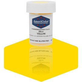 Americolor Powdered Food Color, 3gm, Yellow