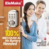 Keyless Entry Keypad Deadbolt - Digital & Mechanical Door Lock,