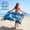 DARCHEN Microfiber Beach Towels Oversize Quick Dry Towel[1 or 4