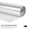 Cellophane Wrap 24"x100' Mylar Sheet Cellophane Roll Great Wrapping Paper