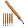 6Pack Woodworking Marking Knife with High Carbon Steel Blade -