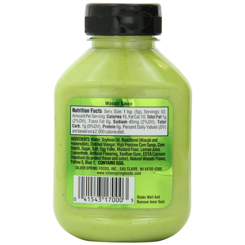 Silver Springs Sauce Wasabi, 9.25 Ounce (Pack of 1)