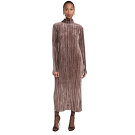 Sabina Musayev Women's Lattice Dress, Brown, M