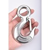 Alele Grab Hooks,1T Crane Scale,Slip Hooks,Stainless Steel Lifting Hook Rigging
