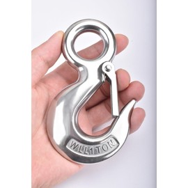 Alele Grab Hooks,1T Crane Scale,Slip Hooks,Stainless Steel Lifting Hook Rigging Accessory (Grab Hooks 1000kg)