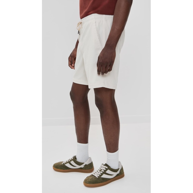 Stone Corduroy Stretch Short by Fair Harbor