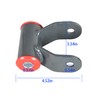 ANTUKO 2 Inch Rear Drop Lowering Steel Shackles Kit Replacement