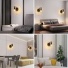Glighone Vintage Pull Chain Wall Lights Set of Two with