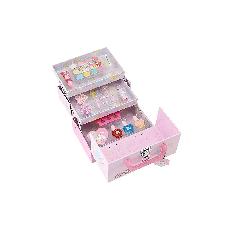 Wreath 210408 Sumikko Gurashi Vanity Makeup Box, Pink