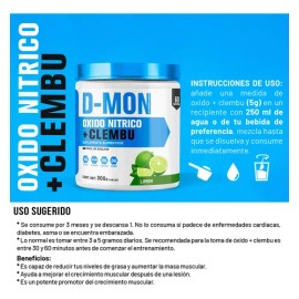 Óxido Nítrico  Clembuterol D-mon Protein 300g Preentreno Fu                                                                                           