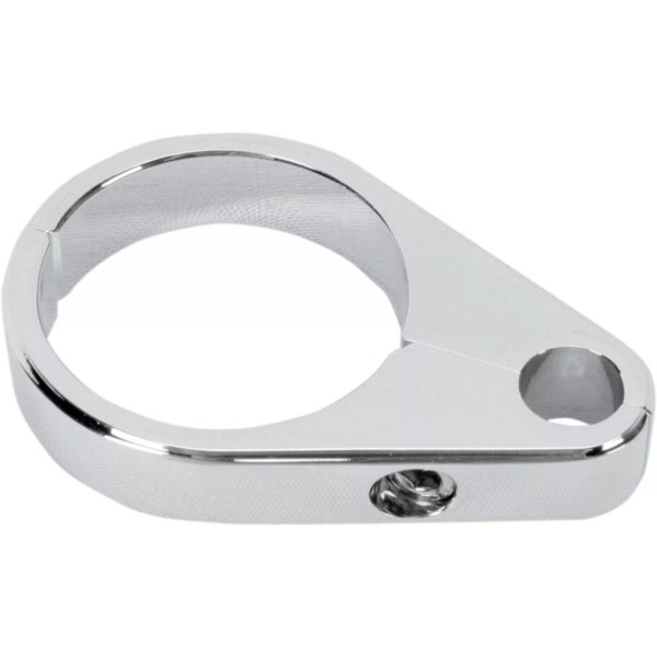 Drag Specialties 0502-0004 Chrome Clutch Cable Clamp for 1-1/2" Frame/Handleba