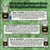 MycoHaus Mushroom All in One Growing Kit with Injection Ports