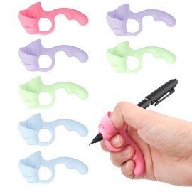 Pencil Grips for Kids Handwriting, 8 Pcs Pencil Grippers, Toddler Pencil Grip Pencil Holder for Kids, Finger Grips Posture Correction Writing Tool for Toddlers Preschooler Training