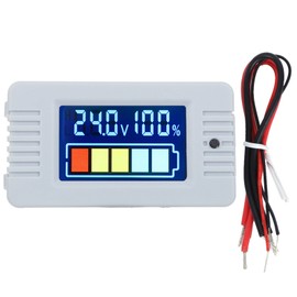 Battery Capacity Indicator LCD Digital Display Voltmeter Power Tester 0~100V Battery Capacity Meter
