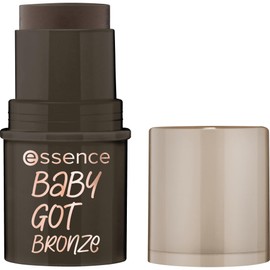 Essence Baby Got Bronze Bronzing Stick, Contour Pen, No. 60, Brown, Natural, Radiant Fresh, Vegan, Oil-Free, Paraben-Free, No Microplastic Particles, Pack of 1 (5.5 g)