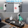 GALASALA Multicontacto Regleta 16 en 1, Extensión Eléctrica de 1,8
