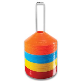 Kwik Goal Disc Cone Carrier,White