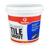 Red Devil 0424 Tile Grout, Pre-Mixed, 1 Quart,White, (Pack of