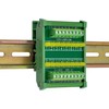 DIN Rail Mount 16 LEDs Indicator Light Module, Support 5~50VDC
