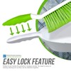 Dustpan and Brush Set , Choose Your Colour (Green)