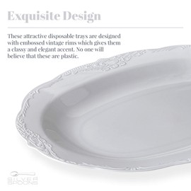 Silver Spoons Vintage Collection Tableware, 3 Trays, Grey