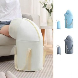 Foldable Portable Foot Bath Tub Foot Bath Beige
