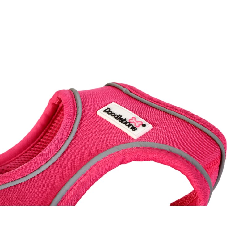 Doodlebone Snappy Harness, Fuchsia, 2
