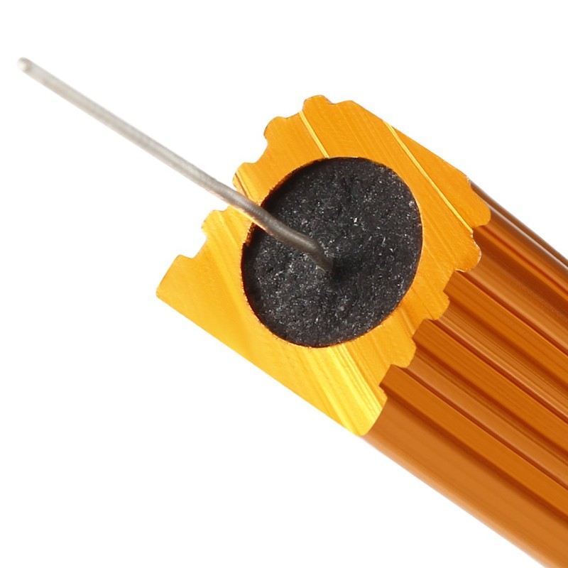sourcing map Pack of 2 Aluminium Housing Resistor 5 W