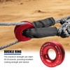 HZEL Car Winch Snatch Recovery Ring, 66000 LBS Break Strength