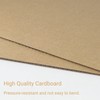zmybcpack 200 Pack Corrugated Cardboard Sheets 5x7 inch, Corrugated Cardboard