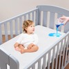 Moonsea Crib Mattress Protector Waterproof,Mattress Cover Protector, Smooth Top Mattress
