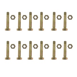 Cancanle 12 Pack Shear PINS and Nuts Replacement for Rotary 5575 Fits Ariens 52100100