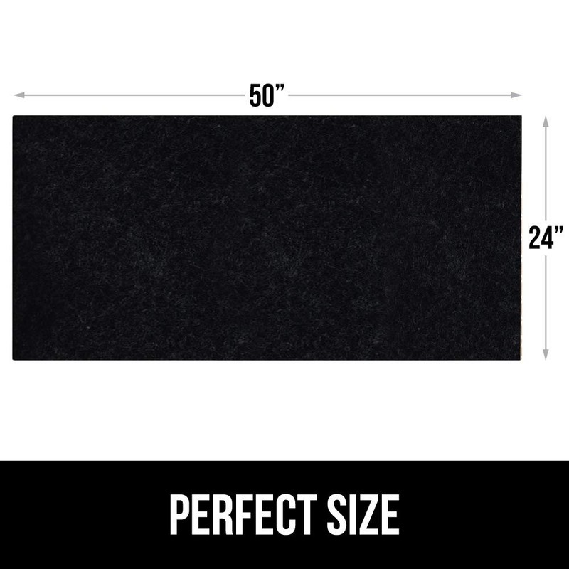 Gorilla Grip Original Premium Under Sink Mat Liner, 24x50, Non-Adhesive