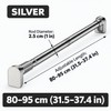 Adjustable Shower Curtain Rod for Bathrooms and Laundry Rooms –