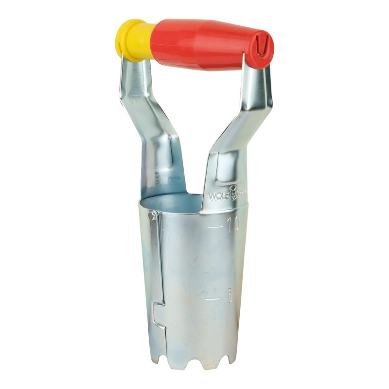 WOLF-Garten FHN Bulb Planter Fixed Hand Tool, Red, 38x2.5x1.7 cm