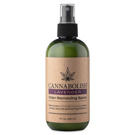Cannabolish Lavender Smoke Odor Eliminator Spray and Air Freshener, 8 fl. oz, Natural Ingredients