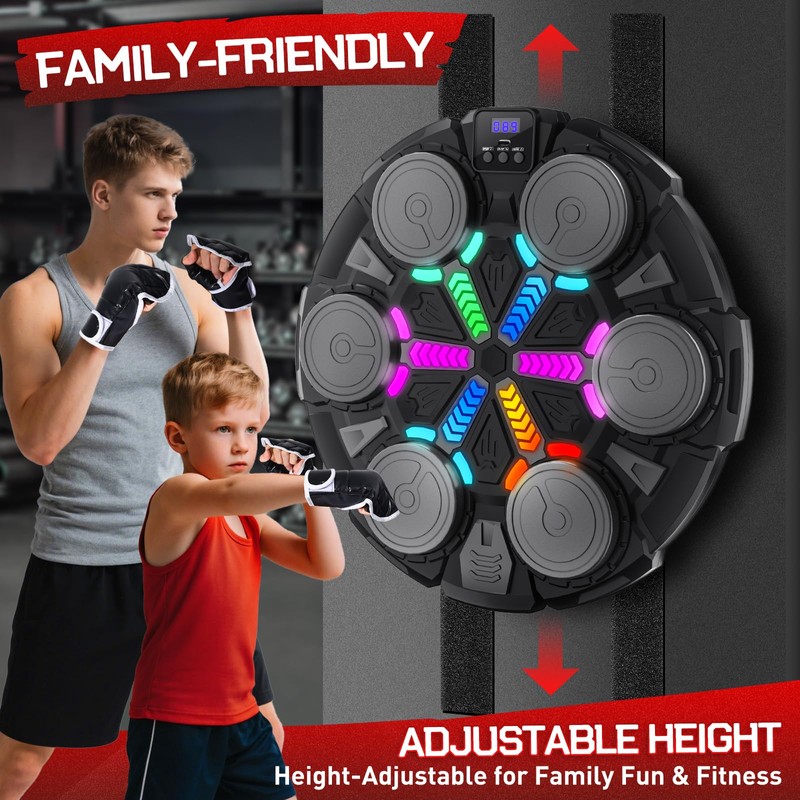 Esnowlee 2025 Music Boxing Machine for Adults and Kids, Smart
