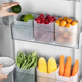 Refrigerator Storage Boxes – Fridge Organizer Container Set, Food Storage Organizer Bins