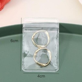 20 Small Accessory Storage Pouches (4X6cm) / 소형 악세사리 보관 파우치 20장 (4X6cm)