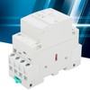 Modular Contactor 4P Industrial Household Circuit Control Module 4NO 50Hz