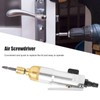 Pneumatic Screwdriver Aluminum Alloy 5H Impact Air Tool for Machinery