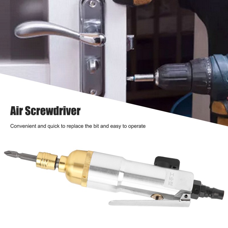 Pneumatic Screwdriver Aluminum Alloy 5H Impact Air Tool for Machinery