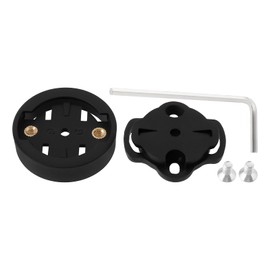 Briny River Bike Mount Set with Quarter Turn Bicycle Mount Stem Set Bicycle Stem GPS Mount Stem Compatible with Garmin Edge 20 25 130 200 500 510