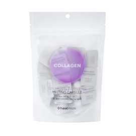 Healmize Collagen Boosting Melting Capsule – For Hydration & Firming | Korean Skin Care for Sensitive Skin | Booster for Collagen Serum, Toner & Moisturizer | 30 Capsules