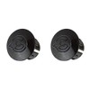 Cinelli Winged Handlebar End Plugs Pair, One Size, Black