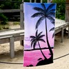 GEEZY Large Microfibre Beach Bath Towel Lightweight Sports Travel Gym