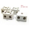 4Pcs Insulation High Temp Porcelain Ceramic Terminal Block AC 380V